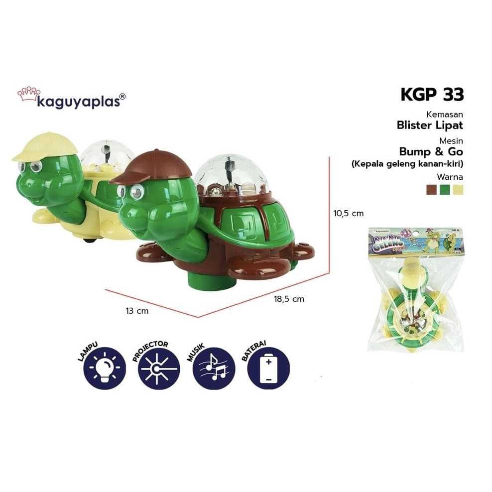 MAINAN ANAK KURA KURA GELENG DISCO BDI-KGP33