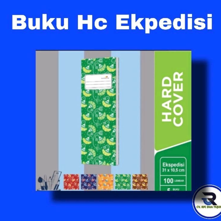 

Buku HC Ekpedisi Paperline 100 lembar