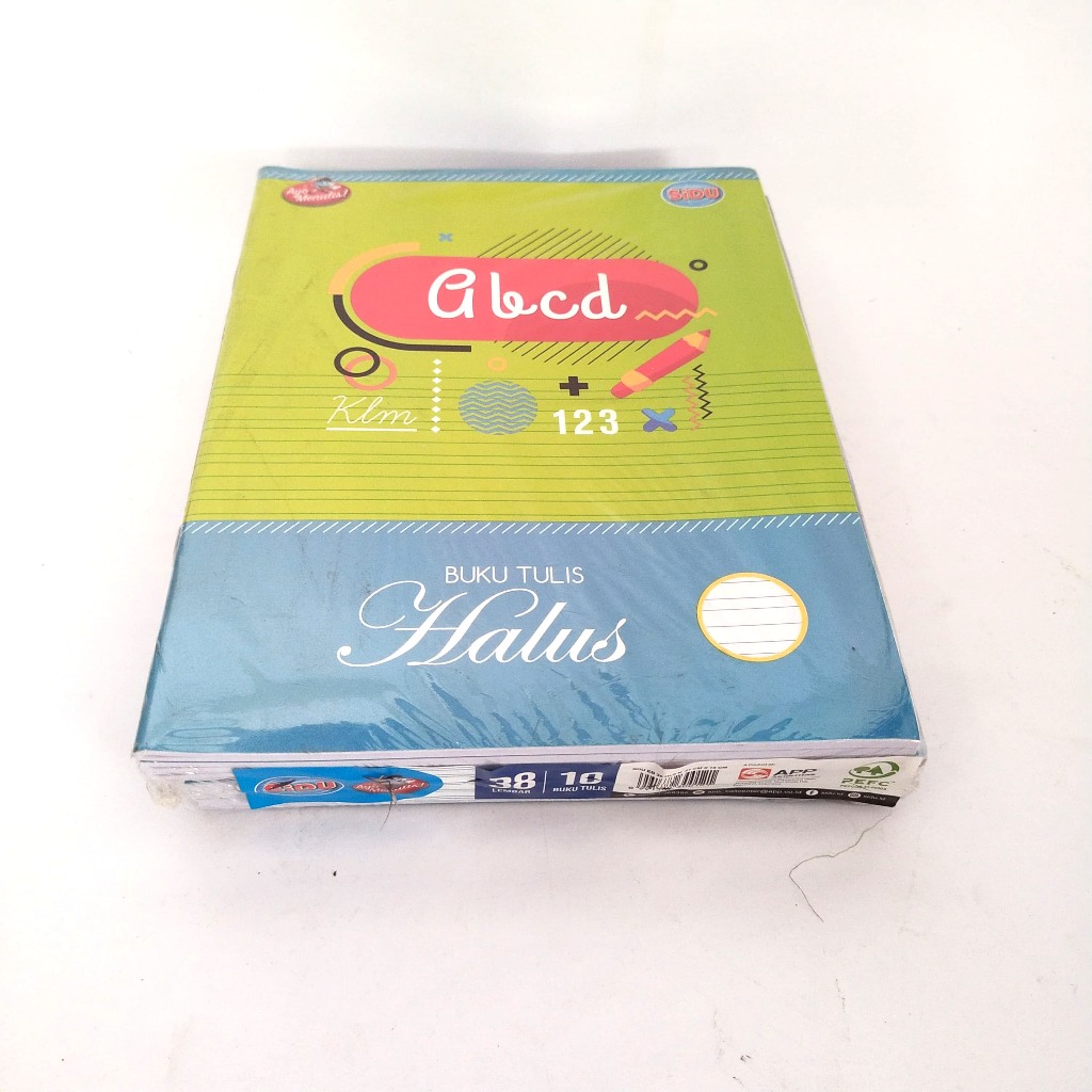 

Buku Tulis Halus SIDU 38 21x16 cm 1 pack isi 10