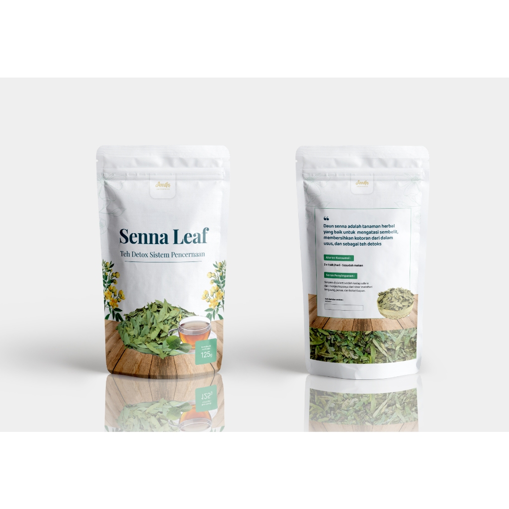 

Teh Daun Senna Leaf Annafis Superfood 125gr - Detox Usus Kotor