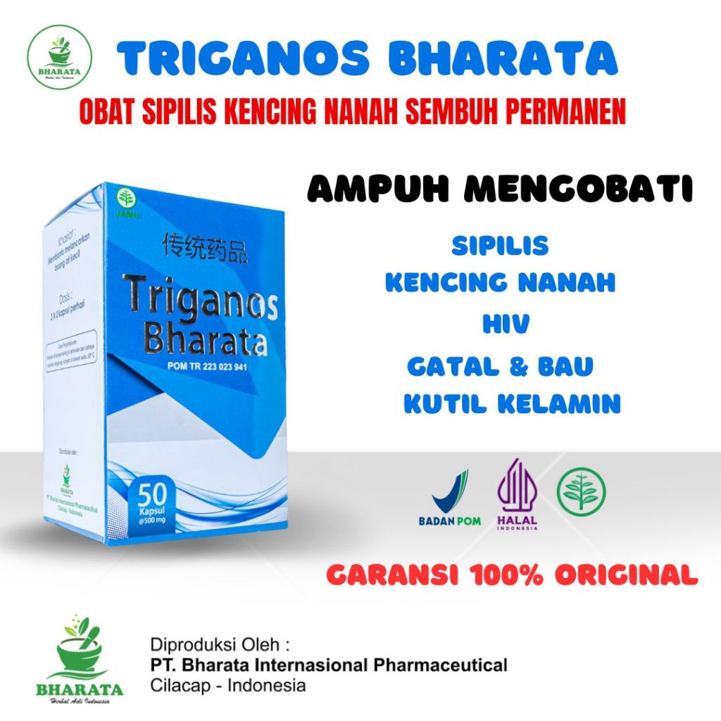Obat Sipilis Kencing Nanah Gonore Triganos Bharata Obat Herbal Sipilis