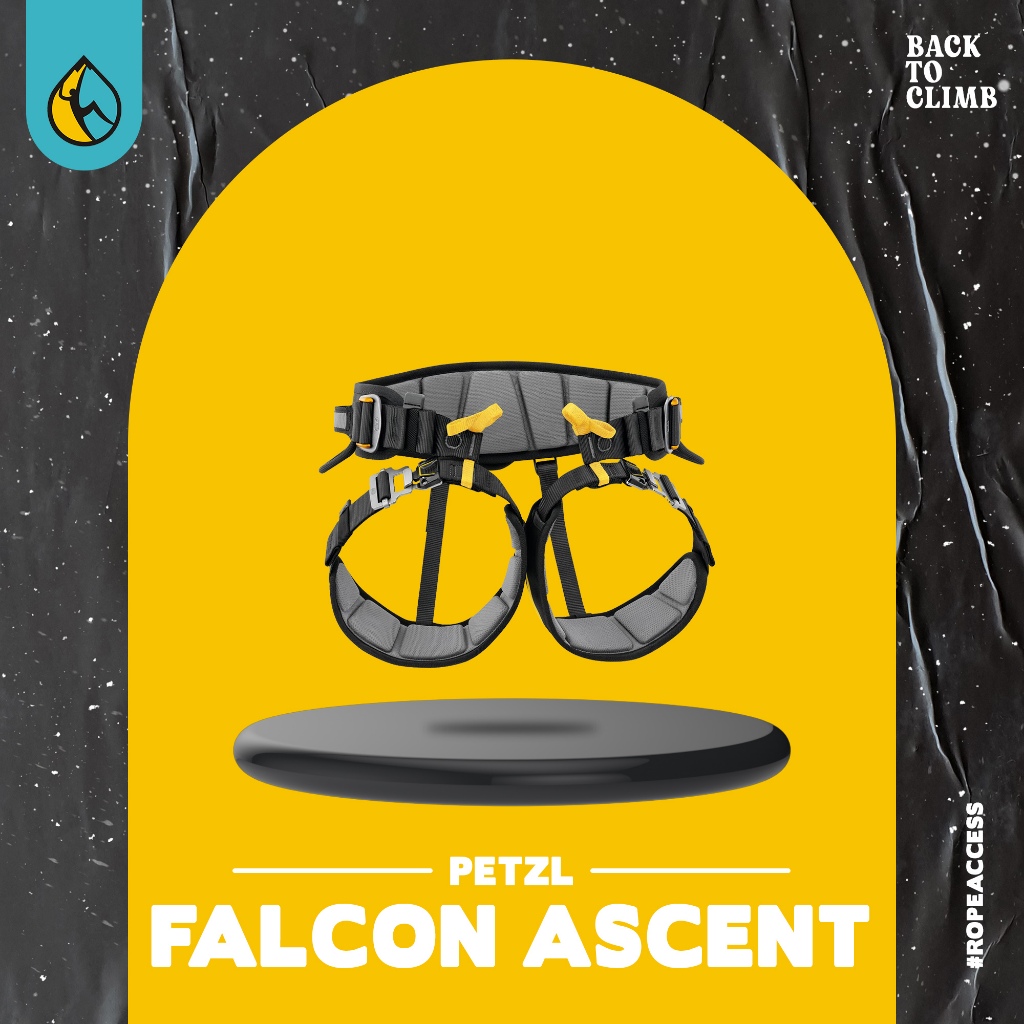 PETZL FALCON ASCENT Harness – Safety Rescue & Rope Access