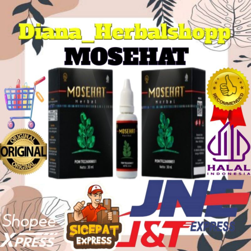 MOSEHAT ORIGINAL BERKHASIAT AMPUH OBAT HERBAL TETES