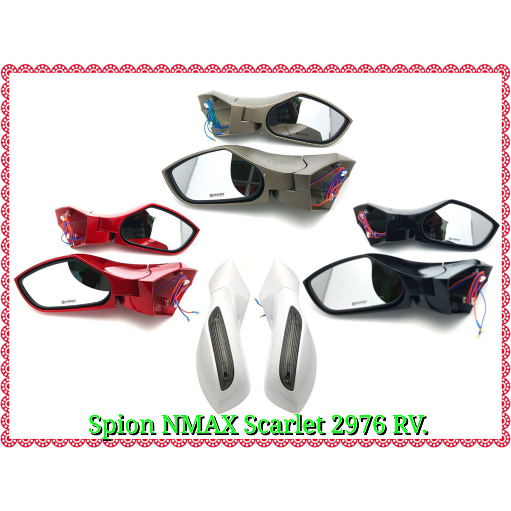 KACA SPION NMAX LIPAT SCARLET 2976