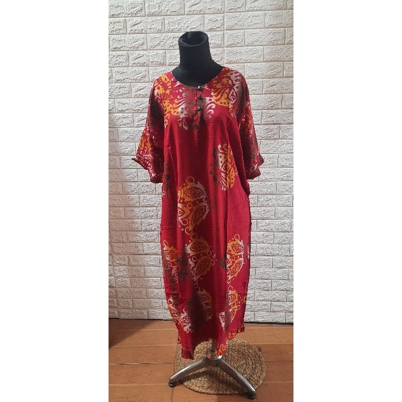 DASTER POLA KANCING SAKU DEPAN TANGAN REMPEL UKURAN STANDARD (BY SAMMY)