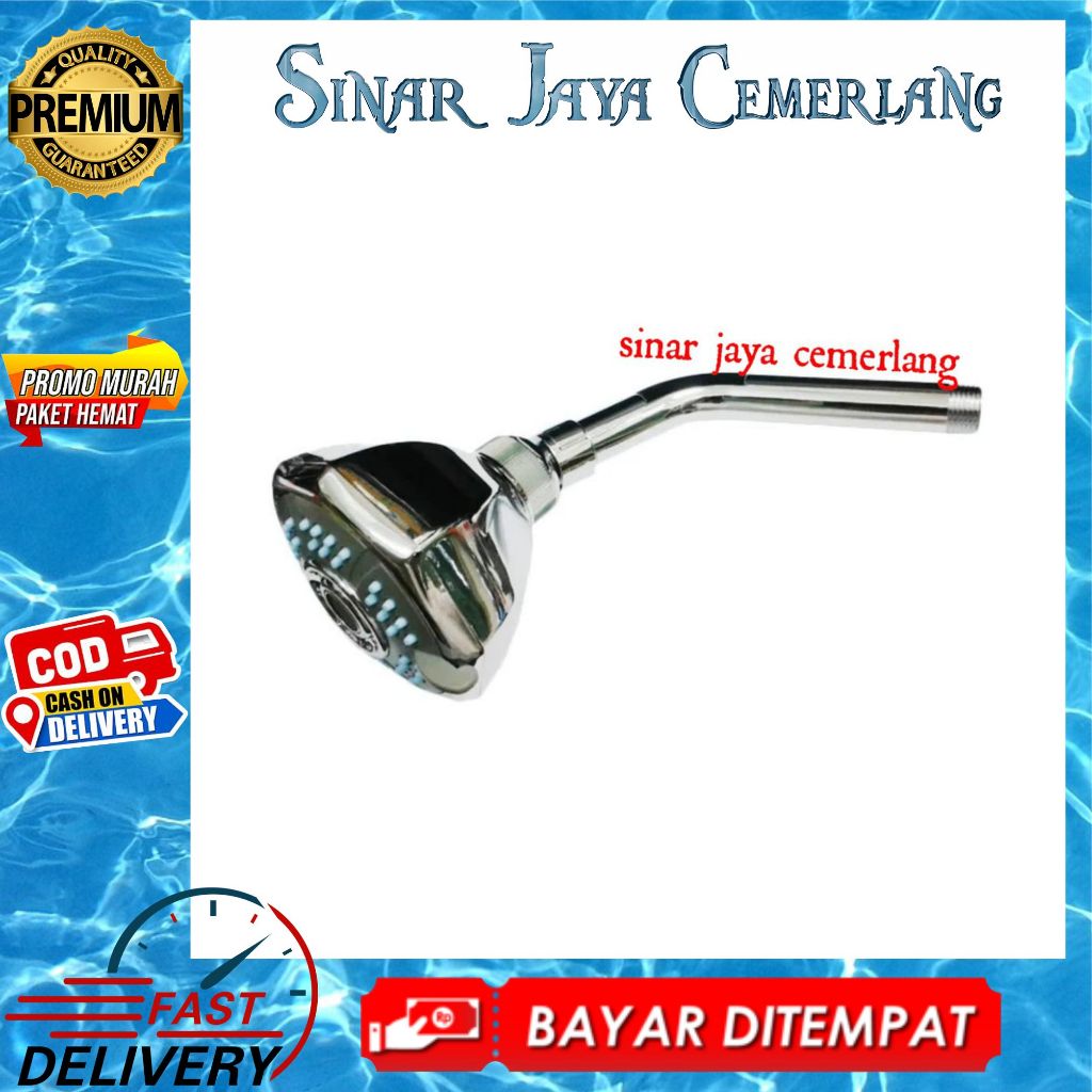 Wall Shower Bulat - Wall Shower Mandi - Wall Shower Tanam