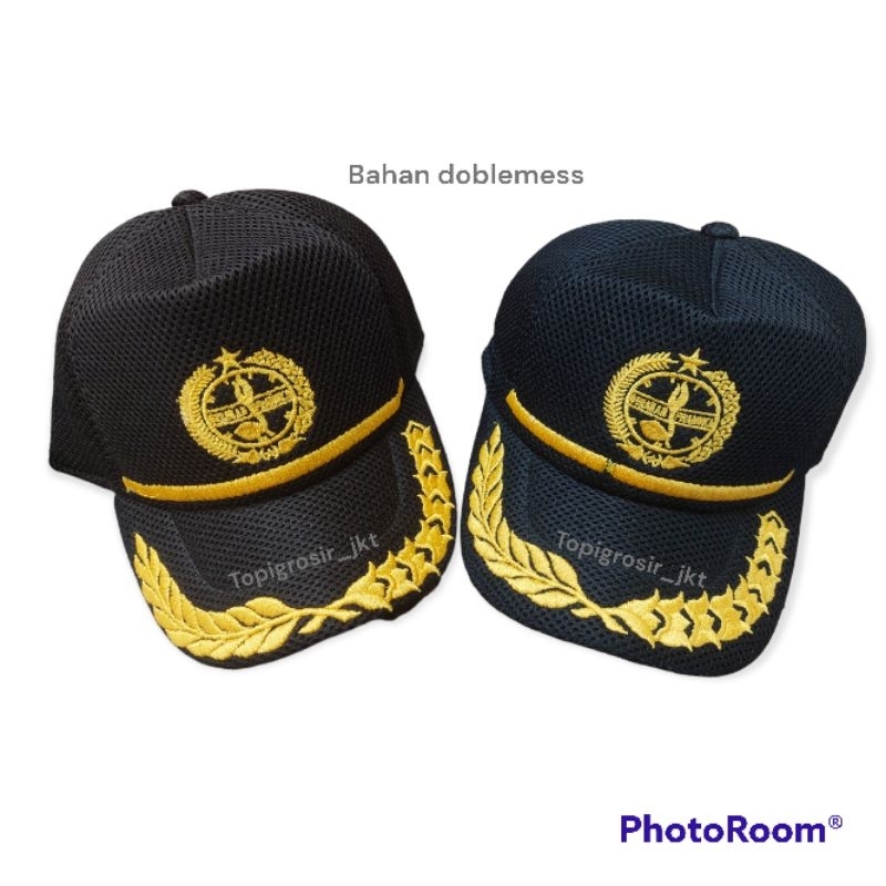 TOPI PEMBINA PRAMUKA/TOPI DOUBLEMASK PEMBINA PRAMUKA/TOPI DOUBLEMASK PRAMUKA