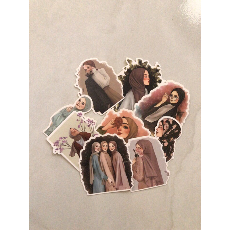 

Stiker Hijab Series