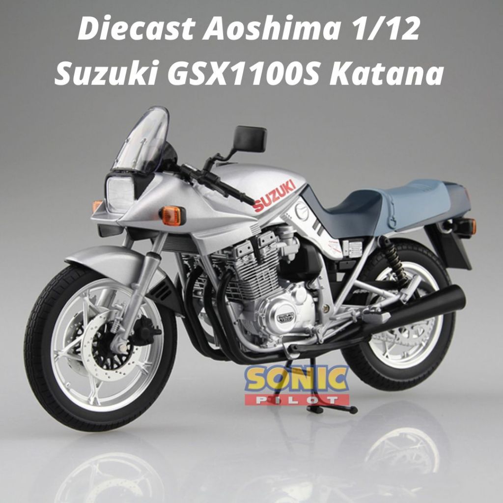 Diecast Aoshima 1/12 Suzuki GSX1100S Katana