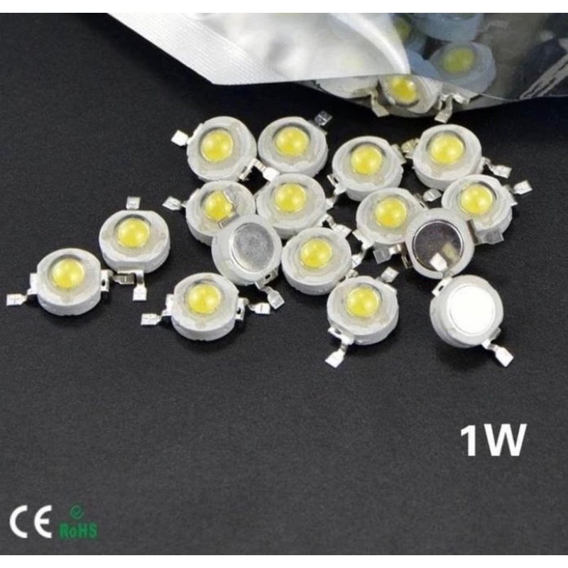 mata chip led osram 1w / mata pju osram 1watt led putih / kuning