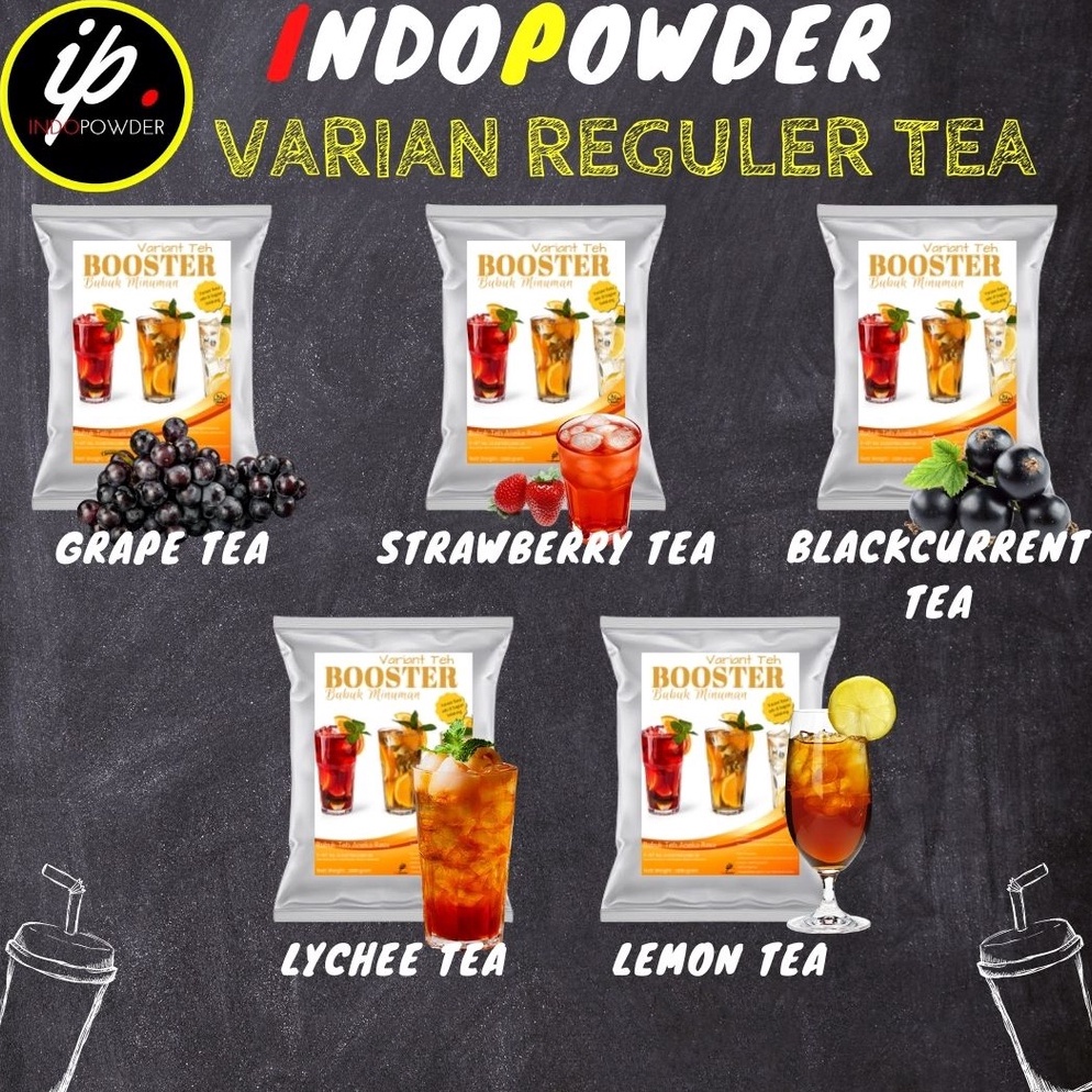 

[♦E84/] Bubuk Minuman Varian Reguler Tea Silver /Bubuk Teh /Powder Bubuk Reguler Tea 1kg-Indopowder Ready Stock
