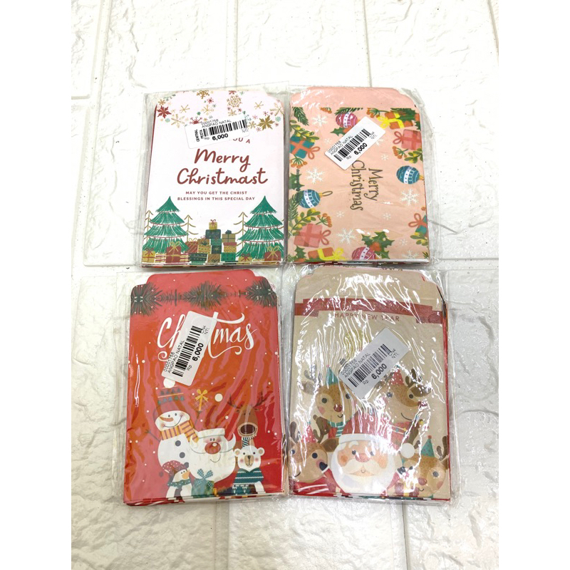 

AMPLOP NATAL / ANGPAO NATAL isi 8pcs