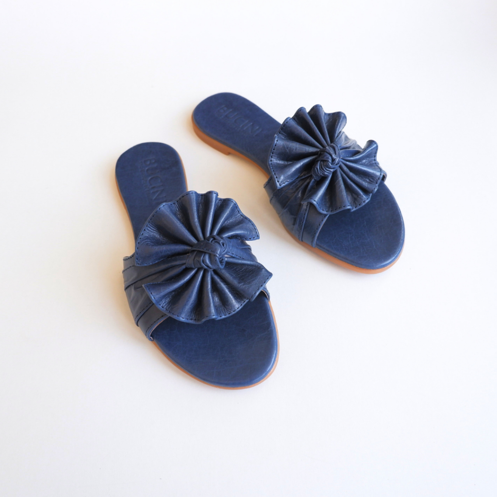 Sandal Slop Wanita Kulit Asli Premium | BUCINI KS 210 F