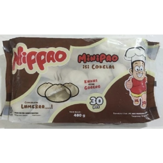 

Nippao Minipao Rasa Coklat isi 30pcs 480gr