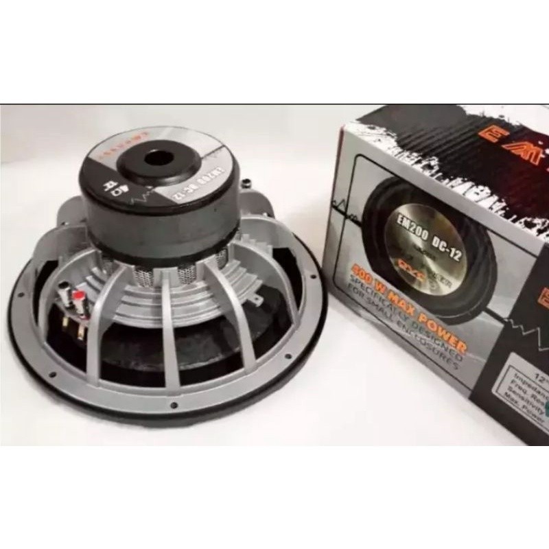 Subwoofer Embassy 12 in EM200 EM 200 Double magnet