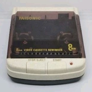 Video 8 Cassette rewinder merek Taisonic kaset hi8 Handycam