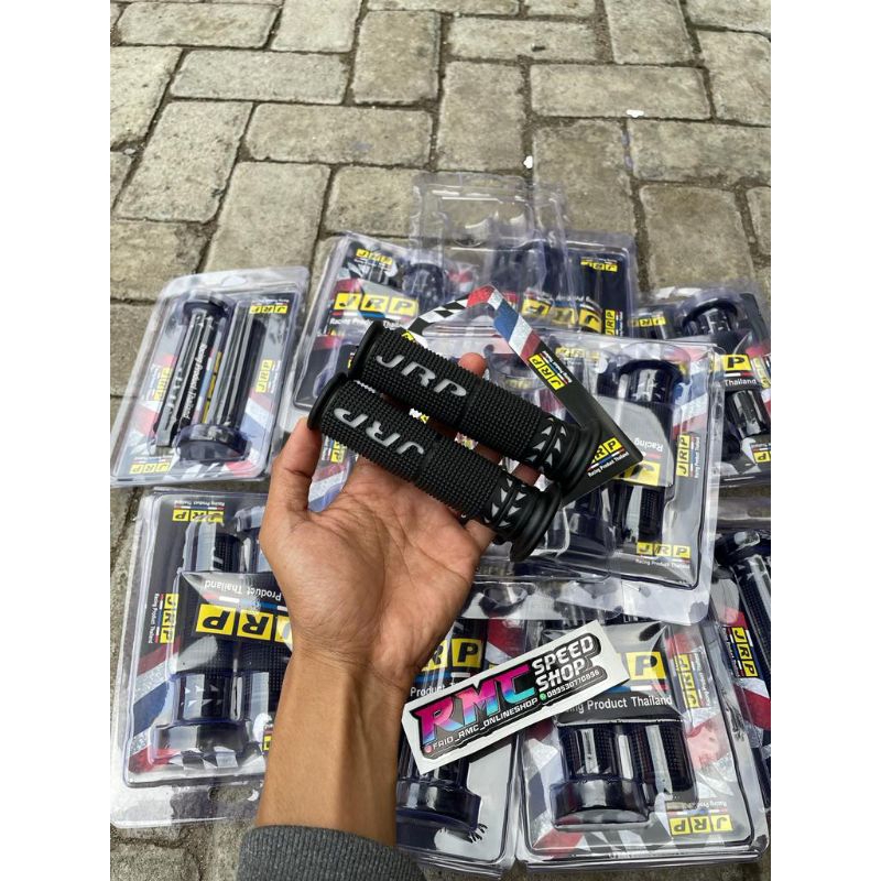 Handgrip Jrp racing / Karet gas Jrp racing set kanan kiri harga promo