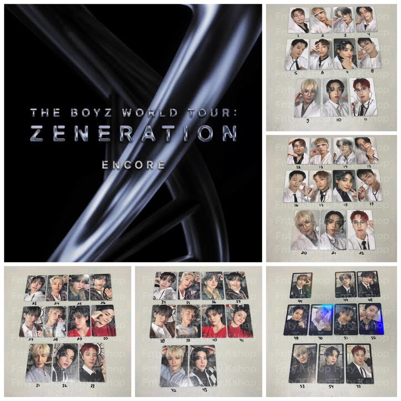 Trading Card (TC) The Boyz -  The Boyz Zeneration Encore