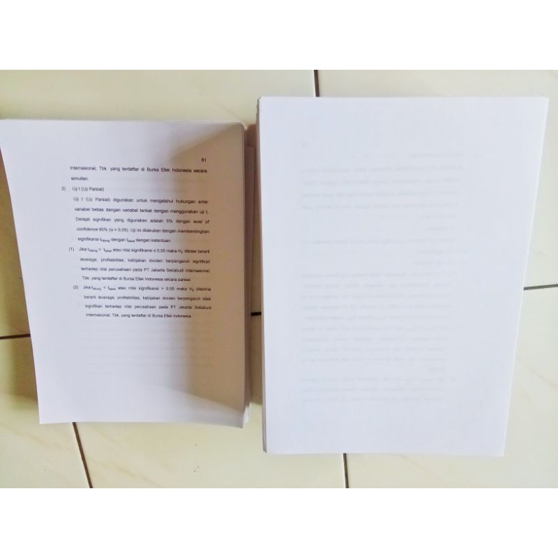 

KERTAS BEKAS A4/500 Grm (TANPA STAPLES)