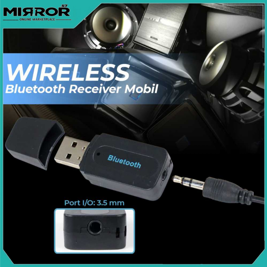 Bluetooth Audio Reciver Usb - Kabel Aux Bluetooth di Mobil