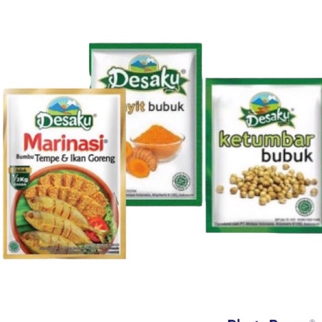 

DESAKU Bumbu Gorengan Marinasi Ayam Tempe Ikan Ketumbar Kunyit All Varian Rasa