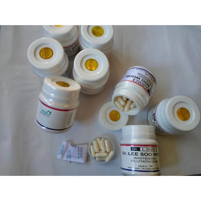 dr. LSW ASLI ORIGINAL GLUTATHIONE LEE SOO WOOK WHITENING obat pemutih