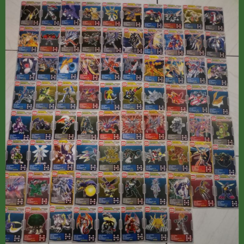 Kartu Digimon D-CYBER Set 78 Pcs (Complite)