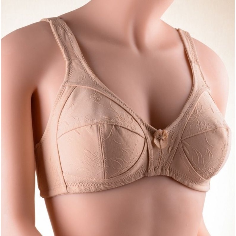 Bra Elena 23242 | Tanpa Busa Tanpa Kawat | Size 34B-42B - Bra Cup B Katun