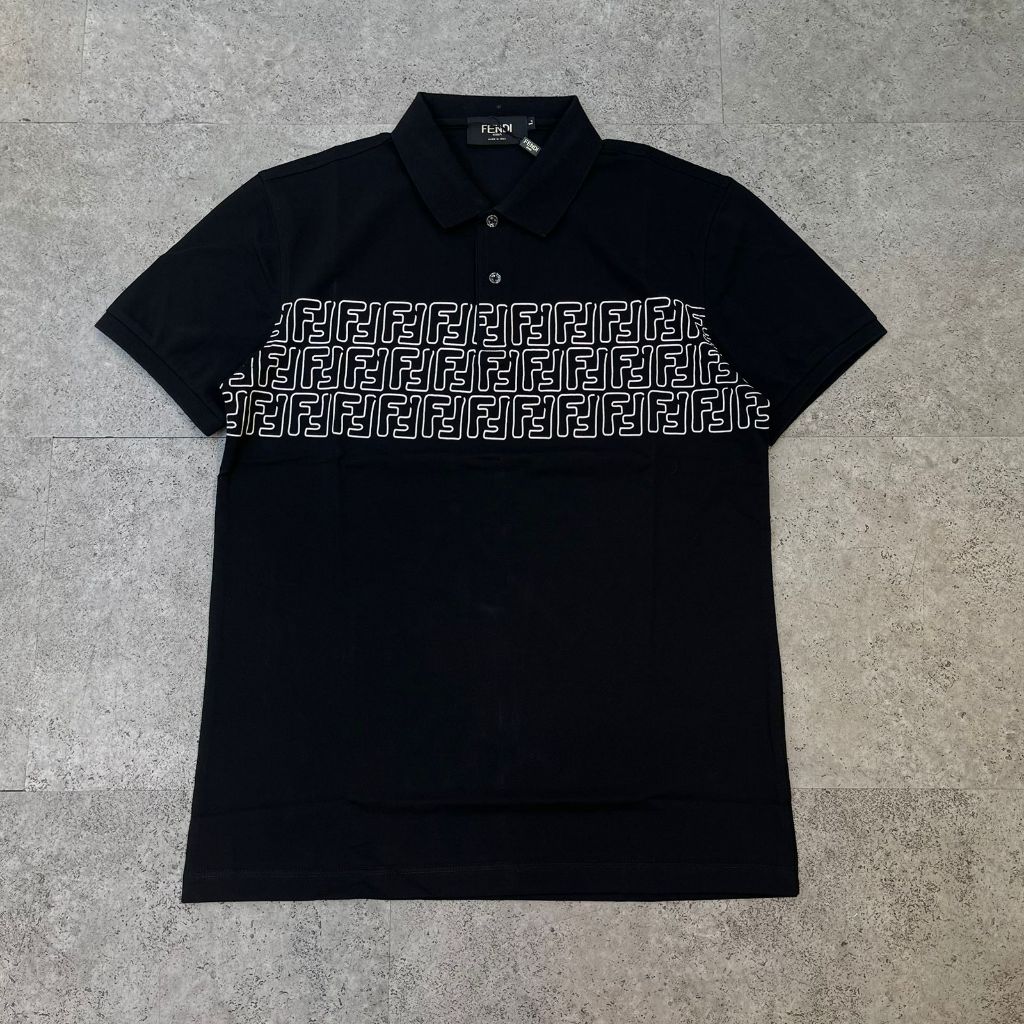 KAOS POLO FENDI IMPORT MIRROR QUALITY LIKE ORIGINAL