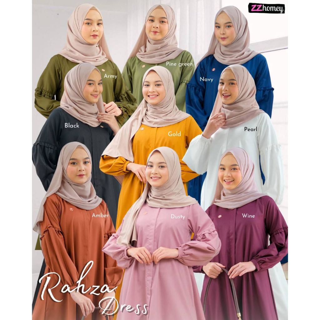 RAHZA DRESS by ZZ Homey