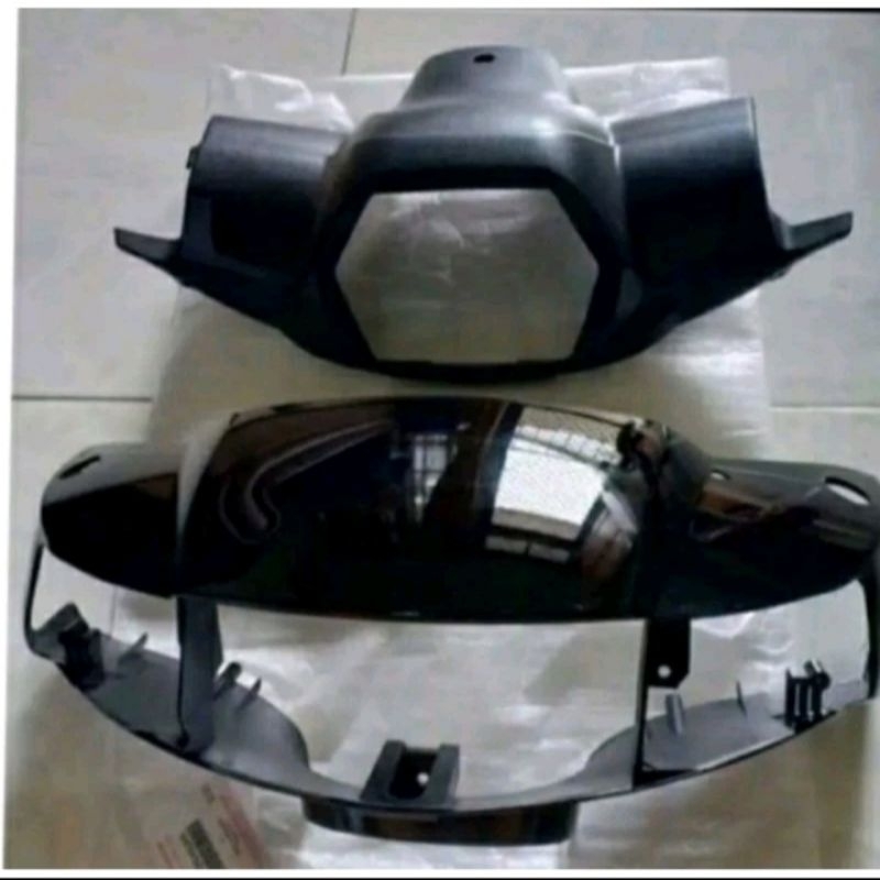 BATOK KEDOK KEPALA TOTOK LAMPU DEPAN BELAKANG TORNADO GS GX SHOGUN 110 LAMA 2T KEBO HITAM