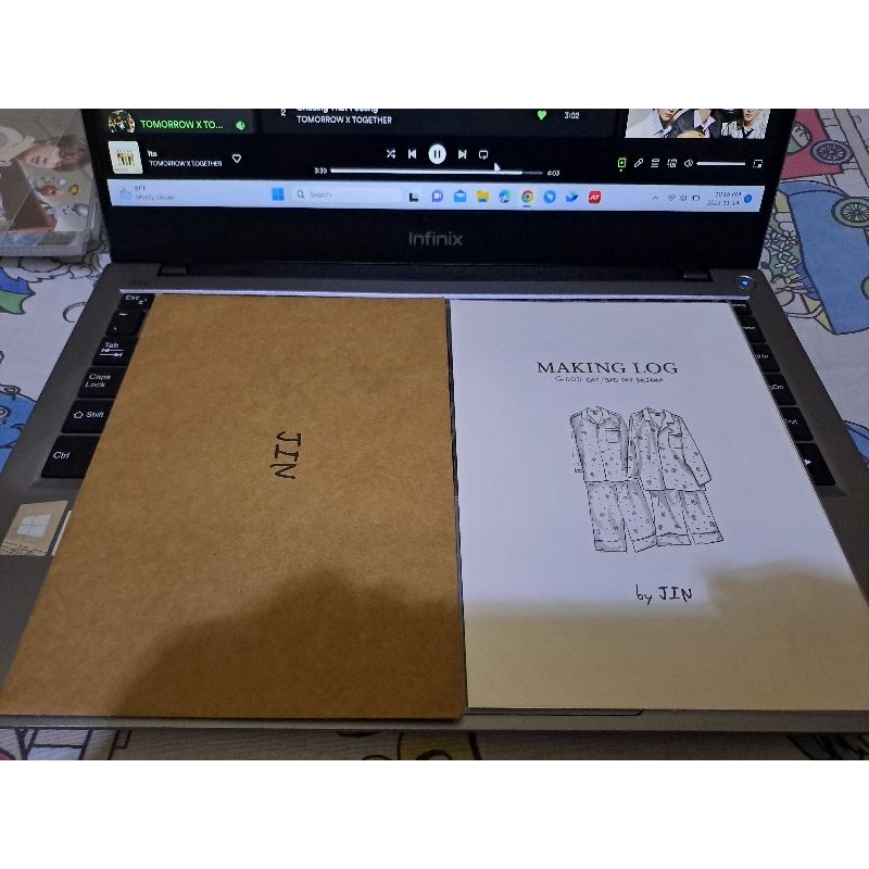 OFFICIAL MAKING LOG ONLY JIN  - ARTIST MADE COLLECTION DAY PAJAMA BY JIN BTS