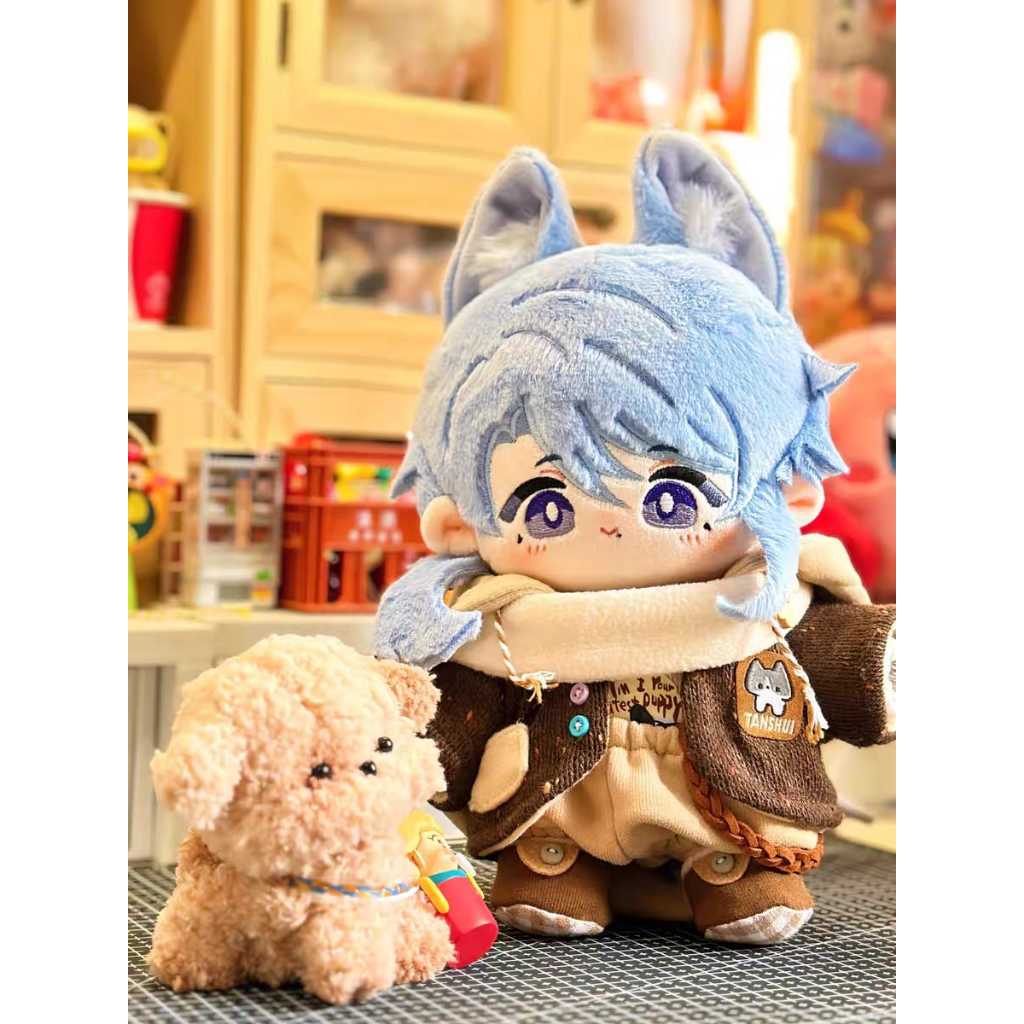 Plushie Dolls Kamisato Ayato Genshin Impact 20cm Boneka Lucu