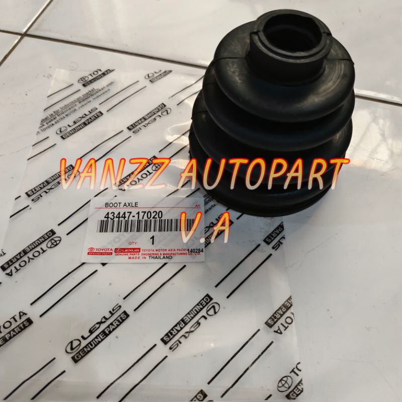 karet boot CV joint out karet pelindung CV joint Toyota Corolla gl Starlet 43447-17020