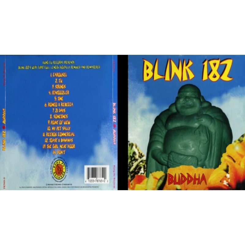 blink 182 cd album buddha 1994