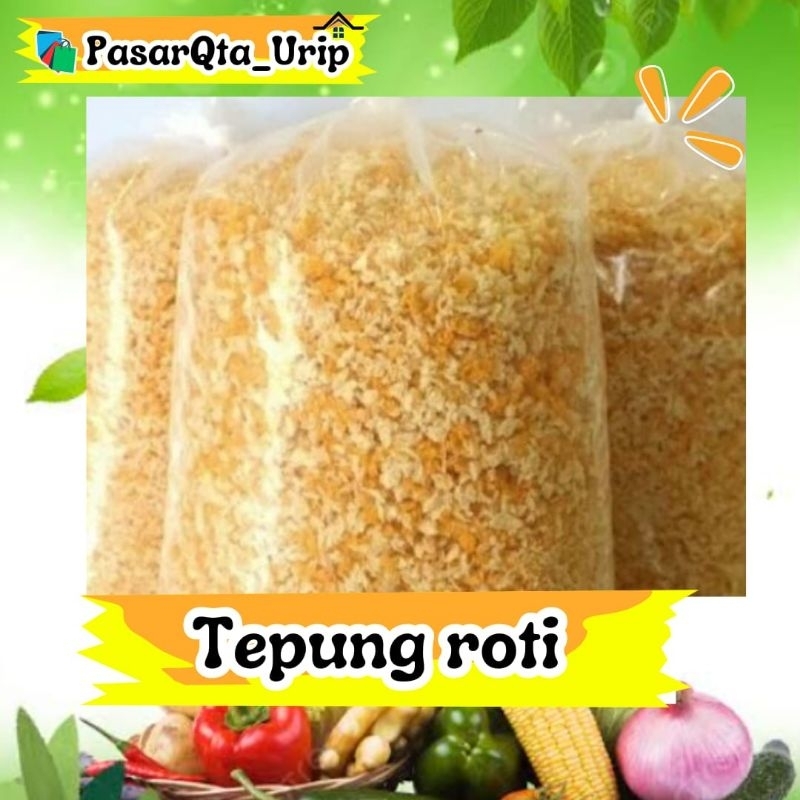 

Tepung roti -+500gr per kantong/ pasar online makassar