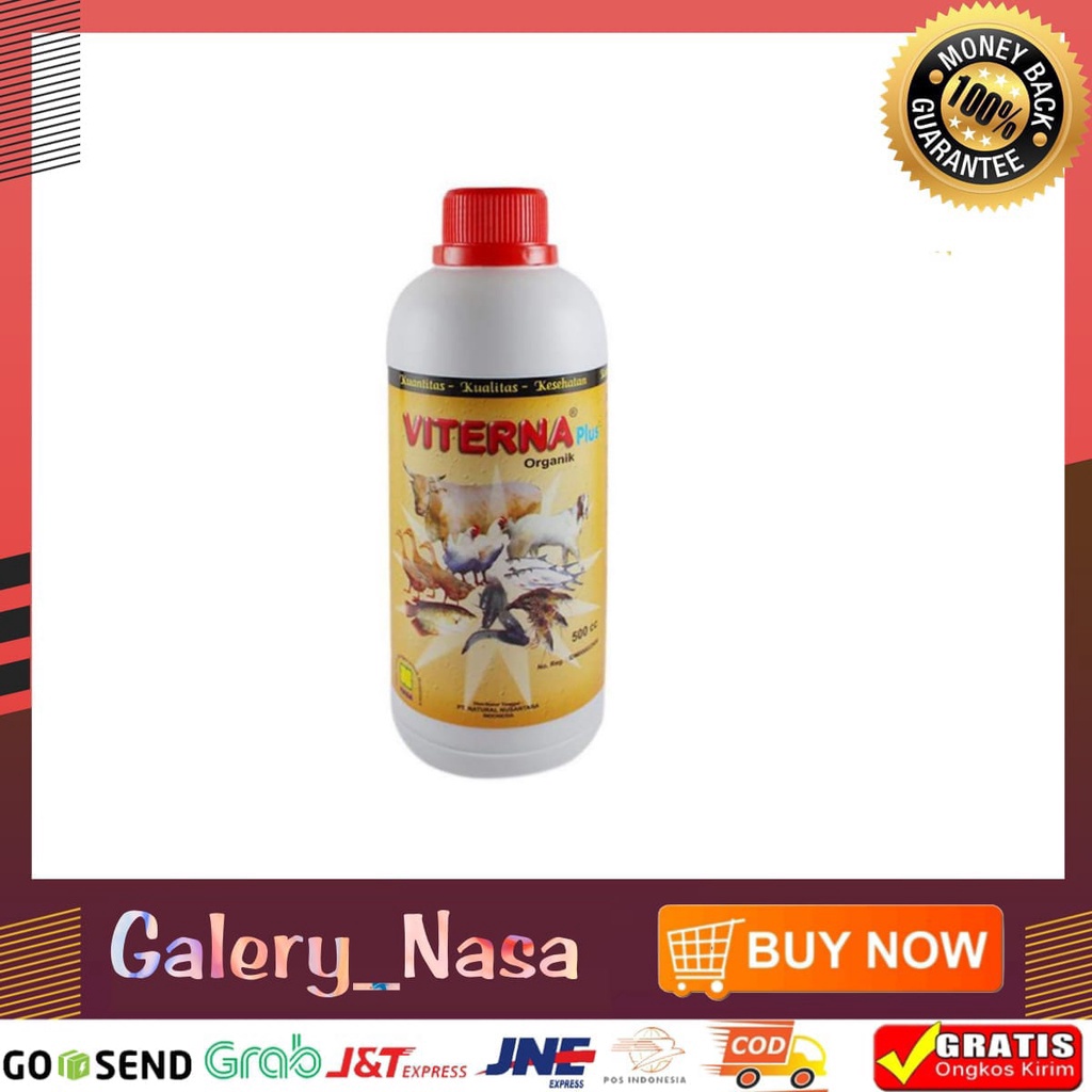 Terbaik Viterna 500cc - Vitamin hewan ternak _ Nasa Vitamin Ternak Isi 500 cc - Nutrisi Pakan Ternak