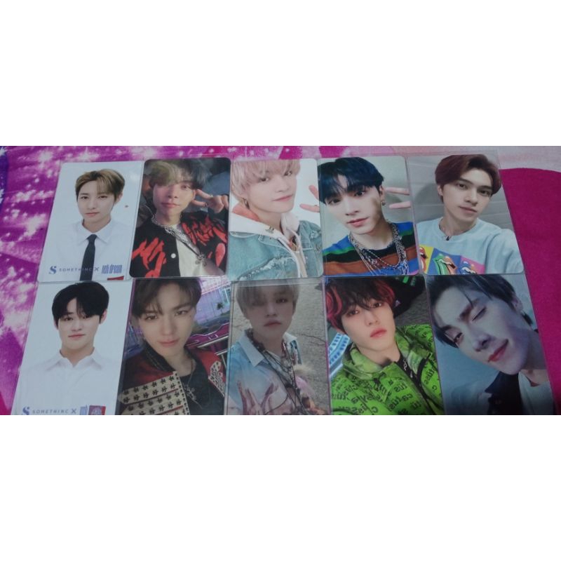 PC PHOTOCARD OFFICIAL KPOP NCT 127 WAYV NCT DREAM  chenle, renjun, johnny, jeno ridin, xiaojun, hend