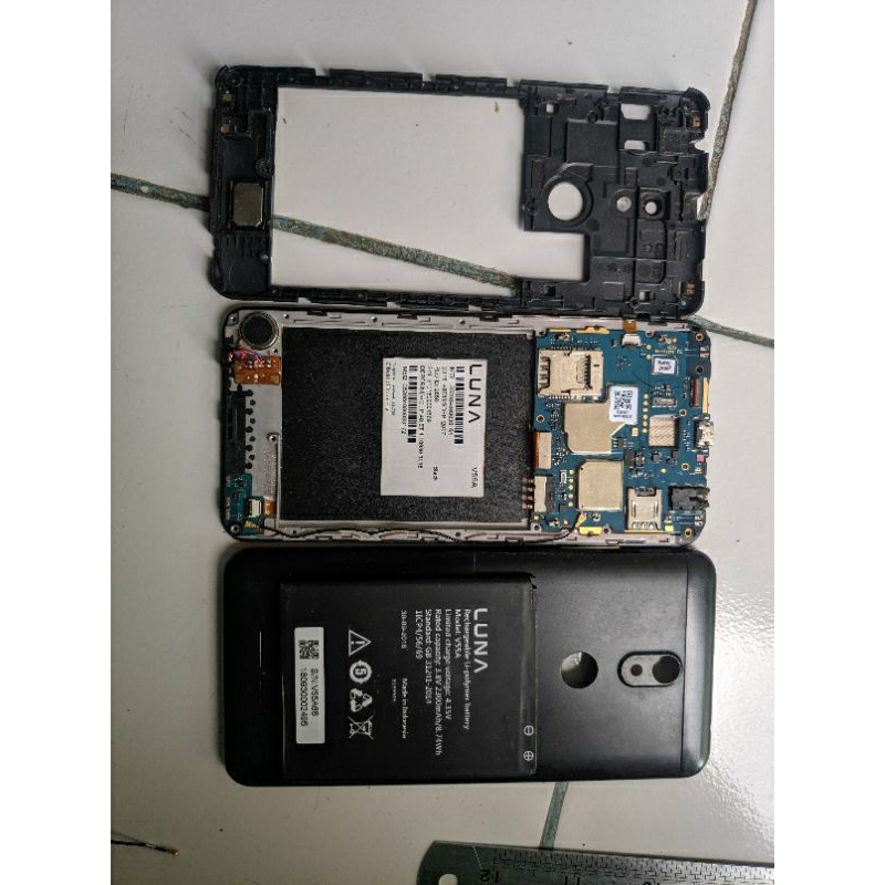 LCD LUNA V55A original copotan