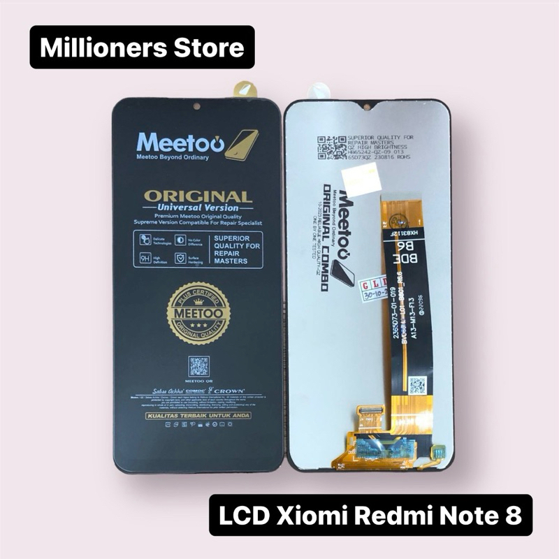 LCD Xiaomi Note 8 MEETOO Original Lcd Touchscreen Note 8 2021