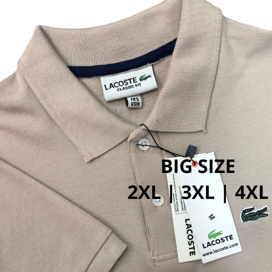Terjangkau Kaos Polo JUMBO Pria XXL XXXL XXXXL / Kaos Polo Pria Premium / Kaos Polo Big Size Pria