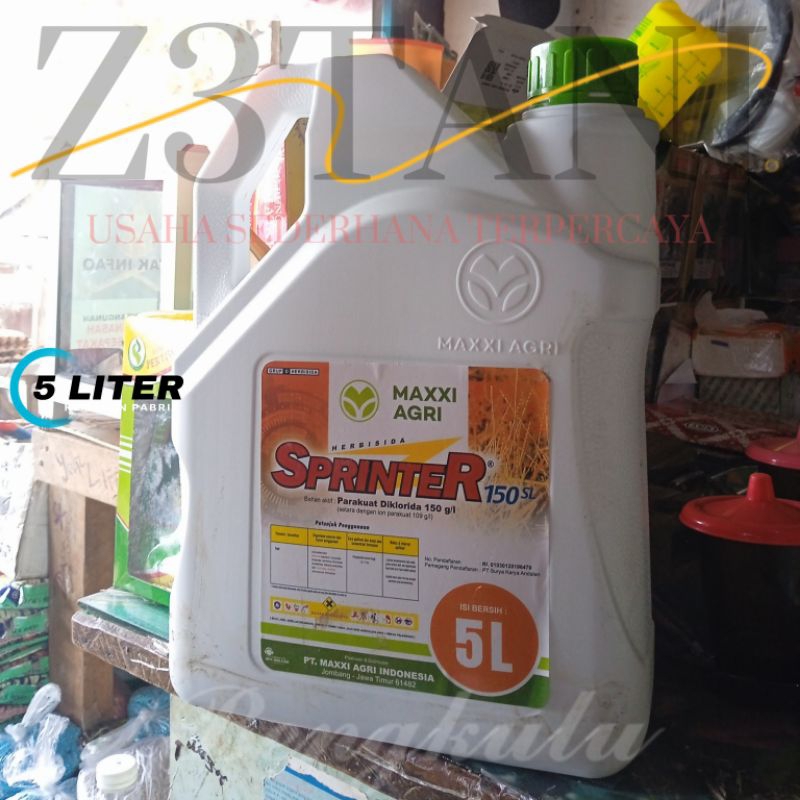 SPRINTER 150 SL 5 Liter Herbisida Kontak Rumput Mati Cepat
