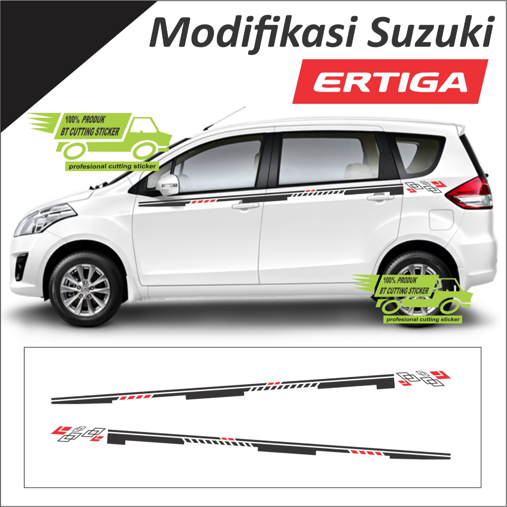 stiker mobil suzuki ertiga sticker mobil ertiga stiker list striping mobil ertiga stiker ERTIGA