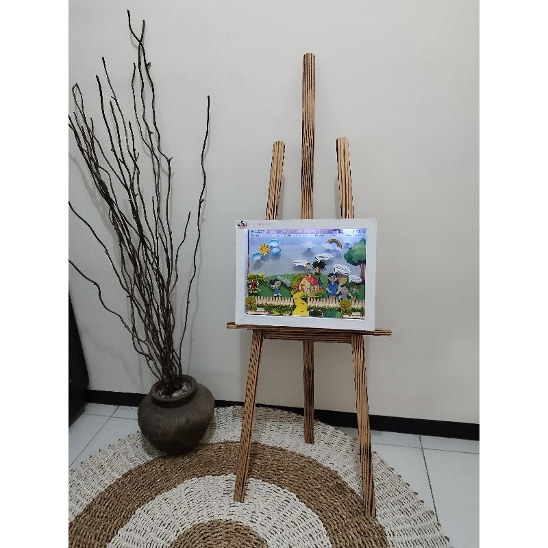 Standing foto kayu/frame bingkai foto/frame akrilik