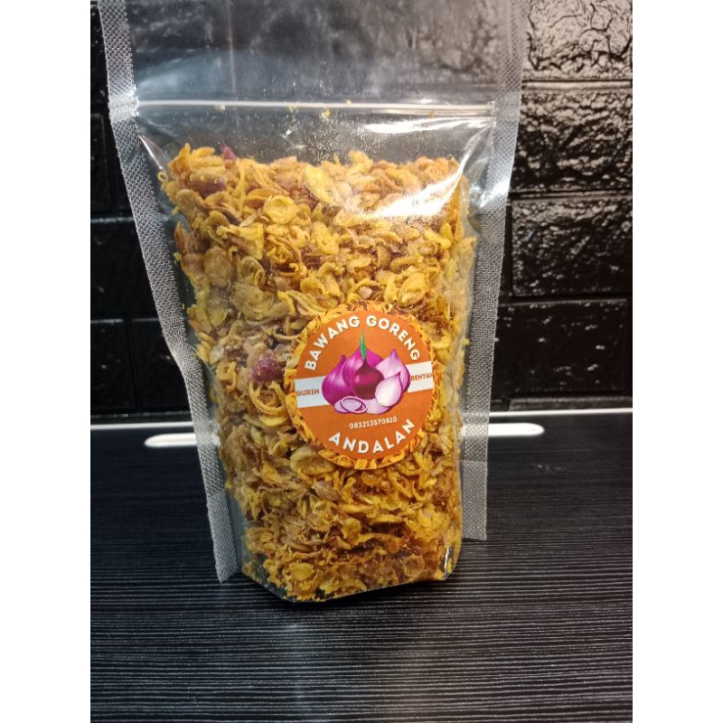 

Bawang goreng asli Brebes/ Brambang goreng, Premium 280 gr