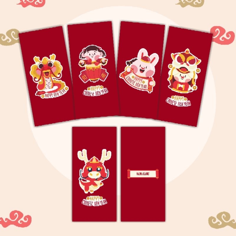 

Amplop Angpao Imlek Chinese New Year 2024 Custom Disain
