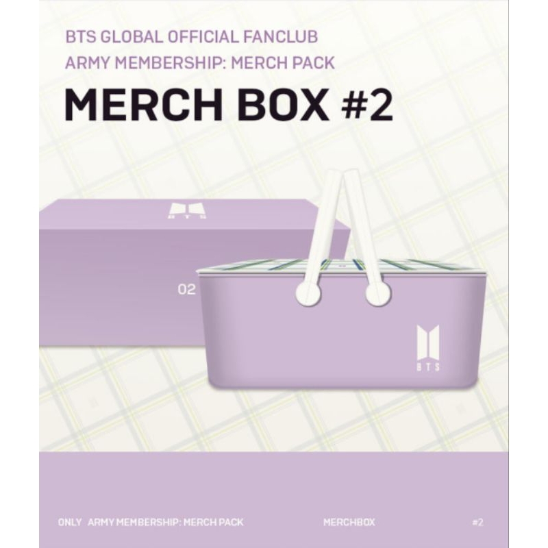 Ready Stock - Merch Box #2 BTS ARMY Membership
