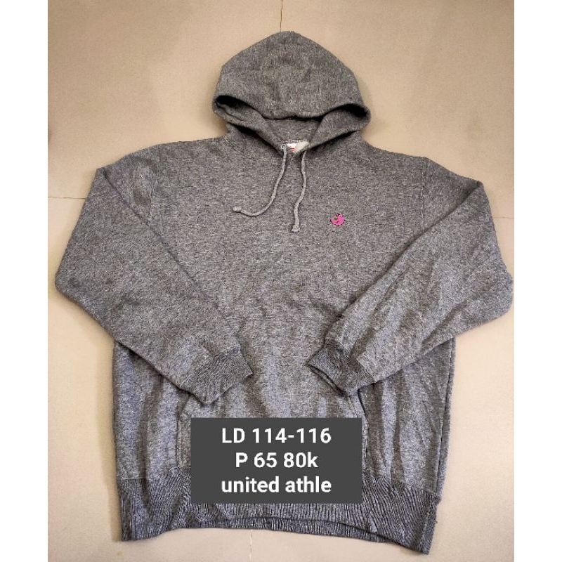 Hoodie Jacket United Athle Grey