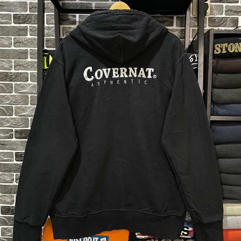 MS415// ZipHoodie COVERNAT black