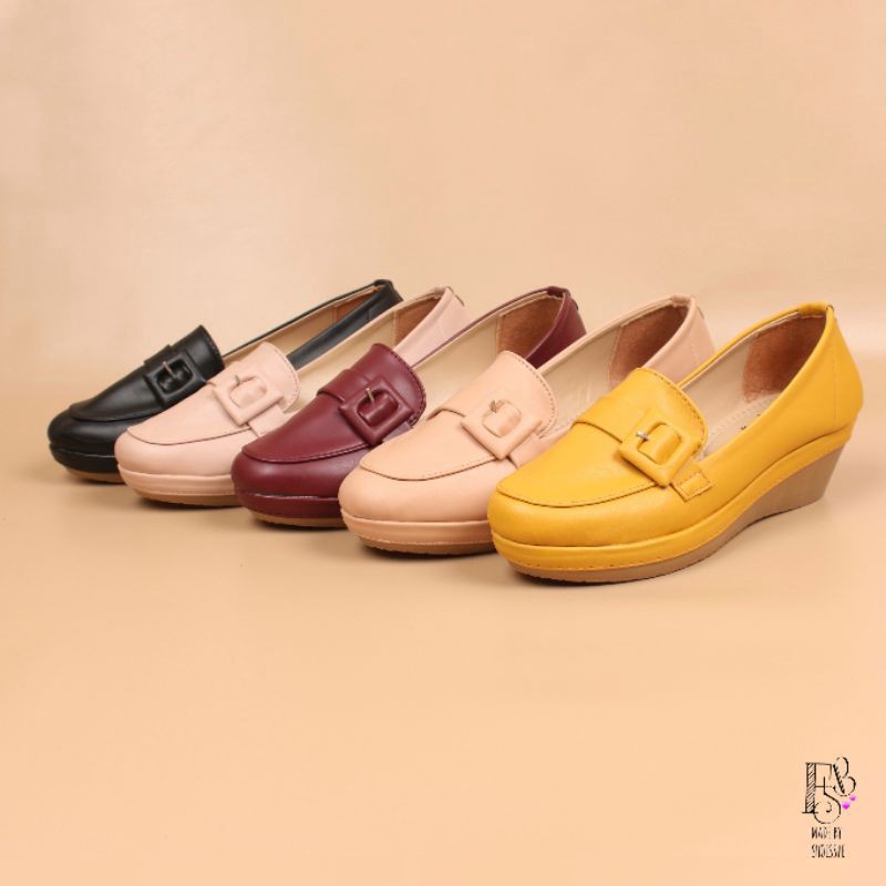 12.12 FLASH SALE Fsb - RISTA Sepatu Wedges Wanita grosir